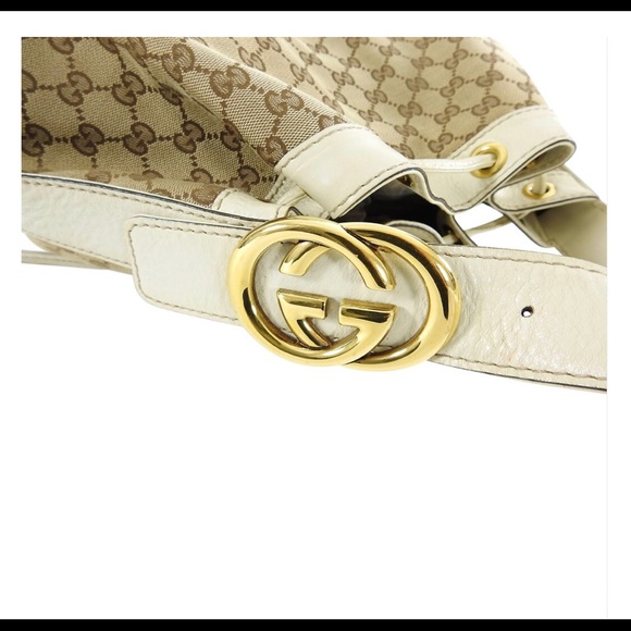 GUCCI DRAWSTRING GG HOBO - Picture 15 of 16